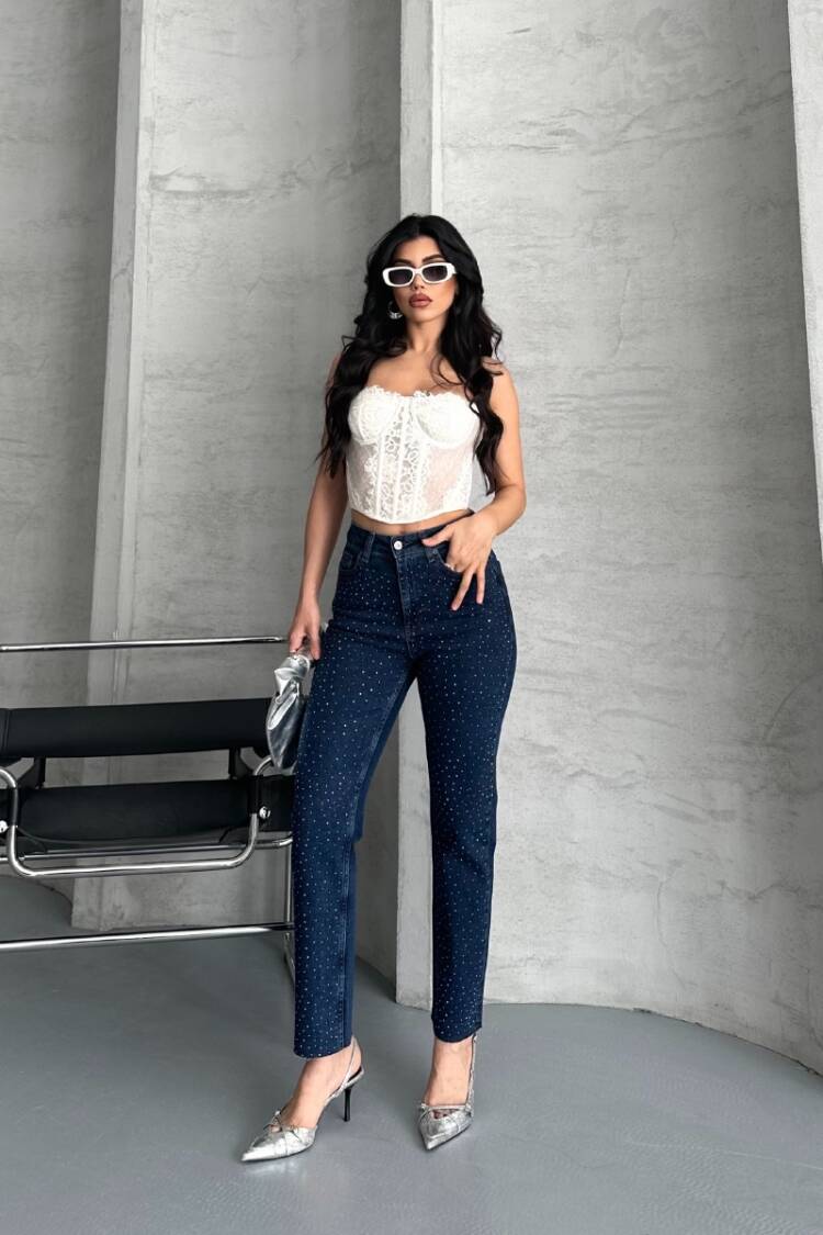 Sexy Casual Streetwear Glam Mom Jeans