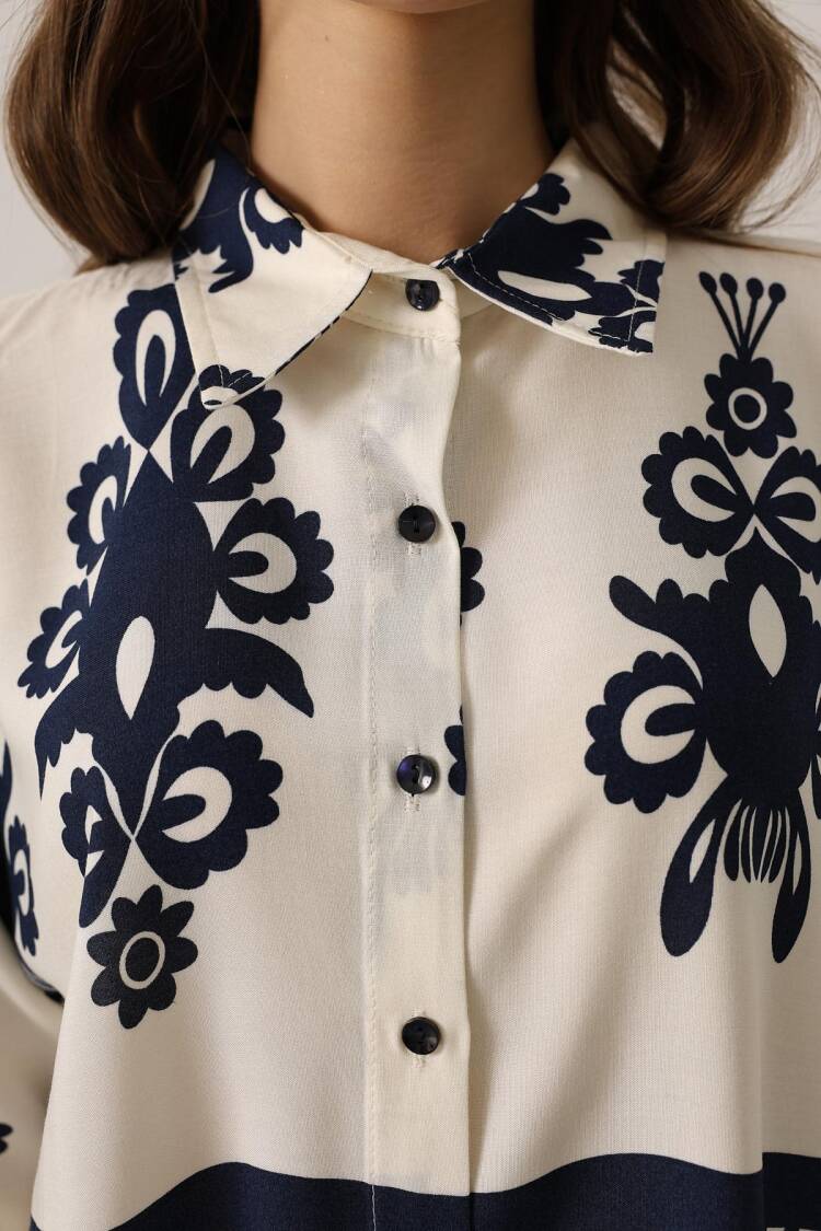 Beige Stylish Floral Set For Spring Summer