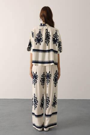 Beige Stylish Floral Set For Spring Summer