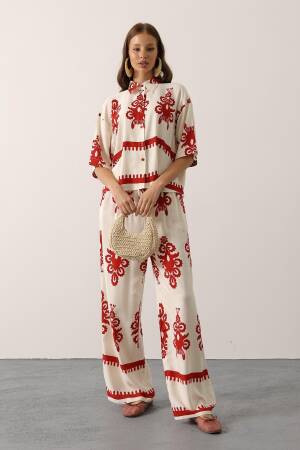 Beige Casual Boho Set With Bermuda Shorts & Maxi Skirt
