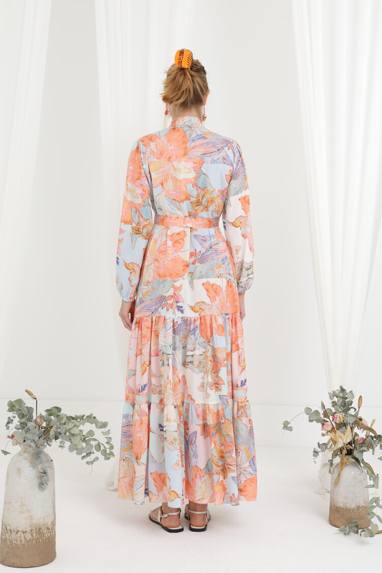 Mix Color Dress