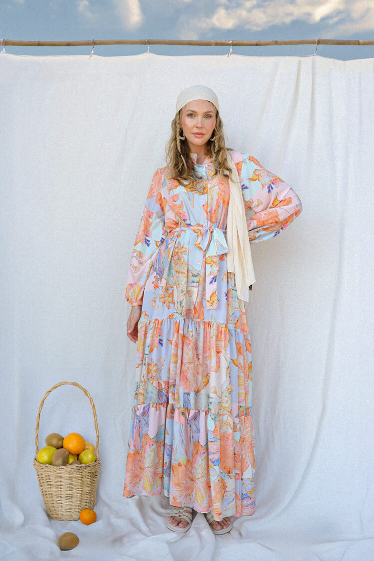 Mix Color Dress - Brand: Puane - Women & Kids, Baby Clothes Wholesale - Globality Store