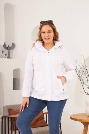 Hooded Trenchcoat For Casual & Streetwear
