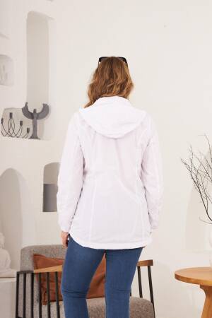 Hooded Trenchcoat For Casual & Streetwear