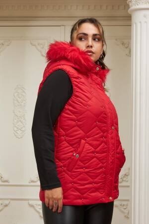 Quilted Casual Sport Plus Size Vest