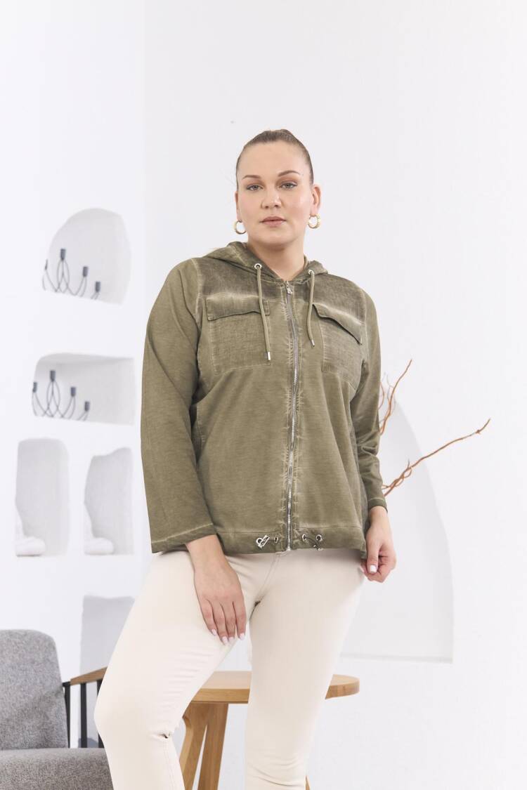 Hooded Casual Sport Jacket
