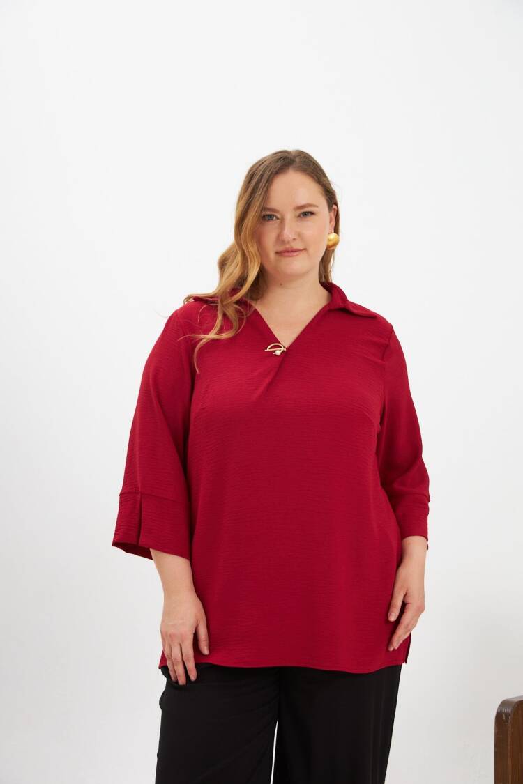 Plus Size Elegant Blouse