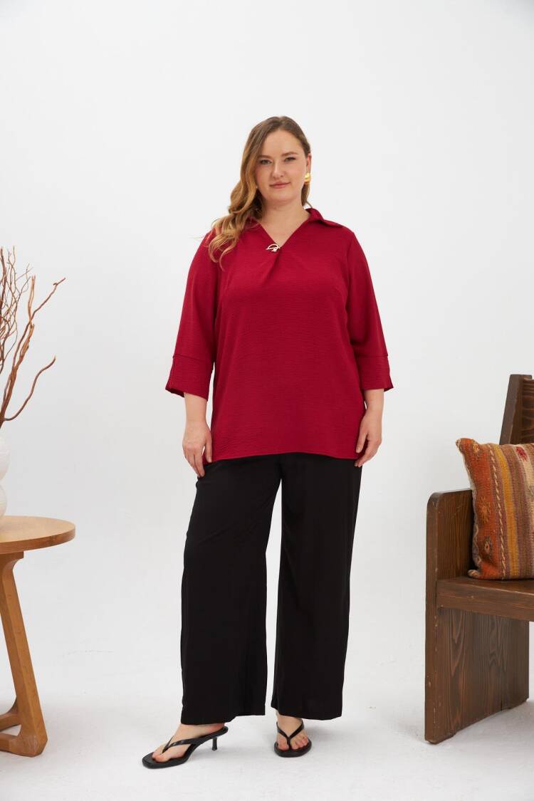 Plus Size Elegant Blouse