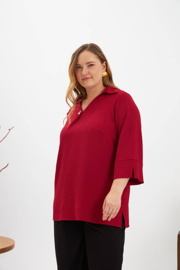 Plus Size Elegant Blouse