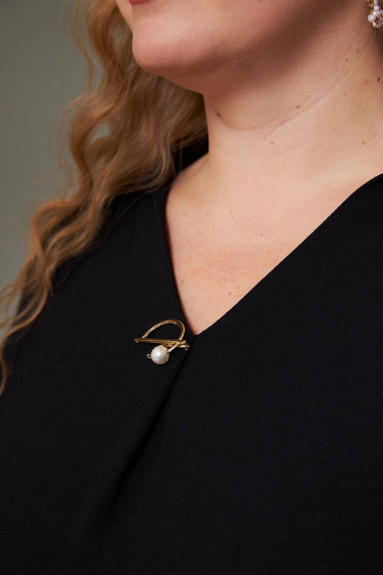 Modest Plus Size Elegant Blouse