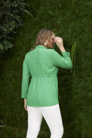 Casual Plus Size Overshirt Jacket