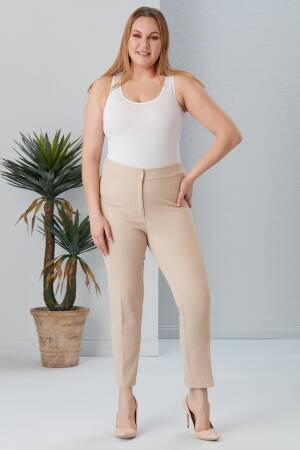 Plus SizeFabric Pants