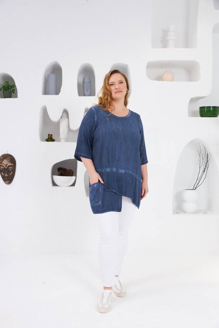 Plus Size Casual Modest Blouse