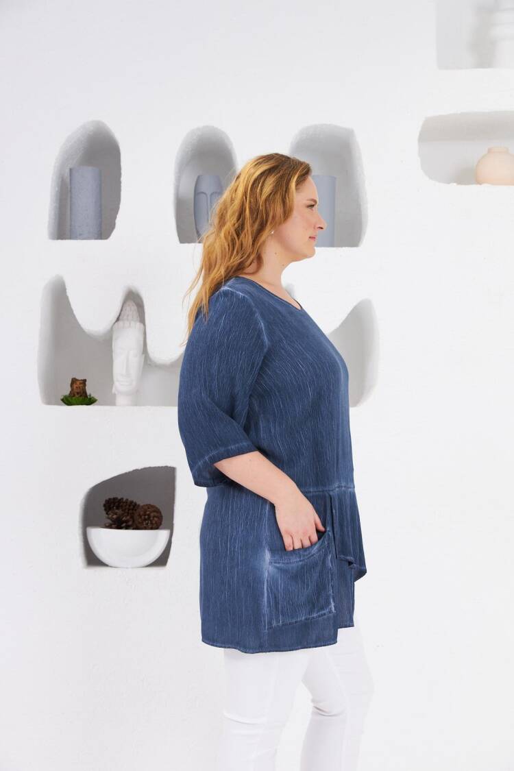 Plus Size Casual Modest Blouse
