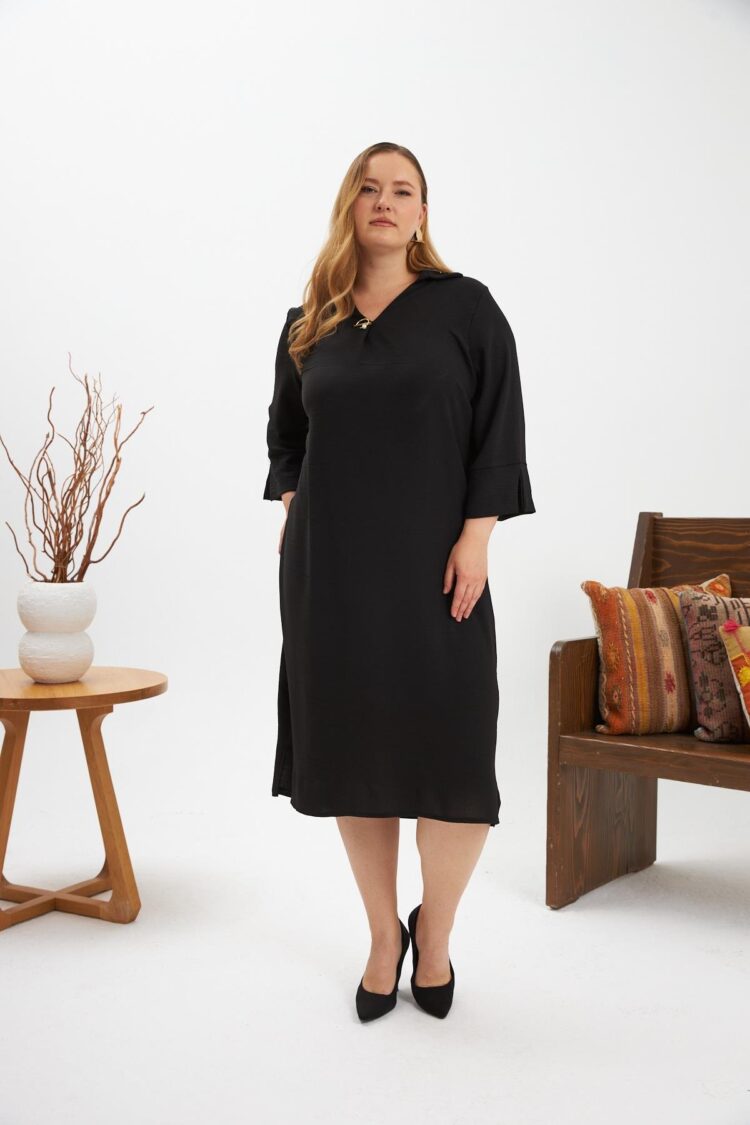 Modest Plus Size Elegant Formal Dress - Brand: RMG - Women & Kids, Baby Clothes Wholesale - Globality Store
