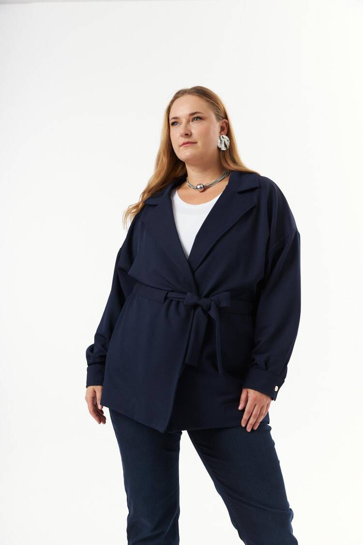 Jacket Single-Breasted Oversized Blazer