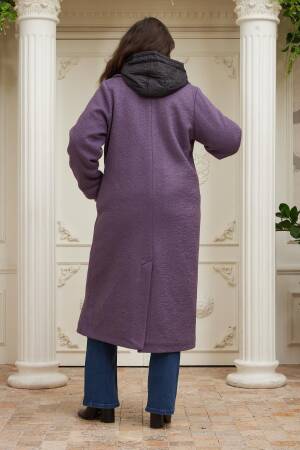 Single-Breasted Long Coat With Flap Pocket