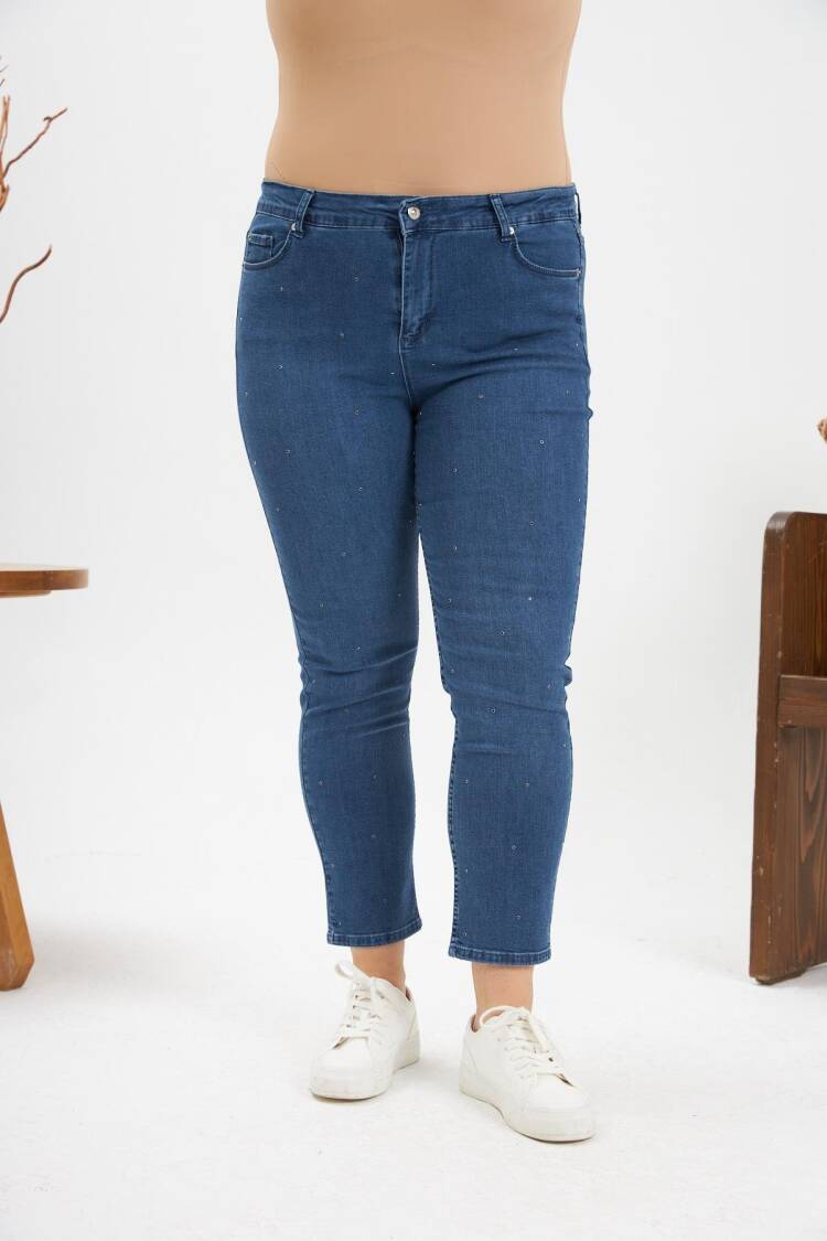 Casual Mom Jeans With Skinny Leg