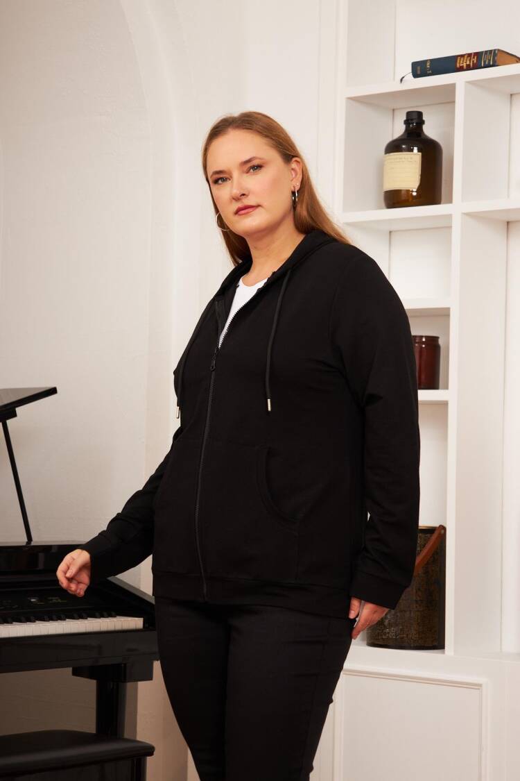 Casual Plus Size Sport Sweatshirt