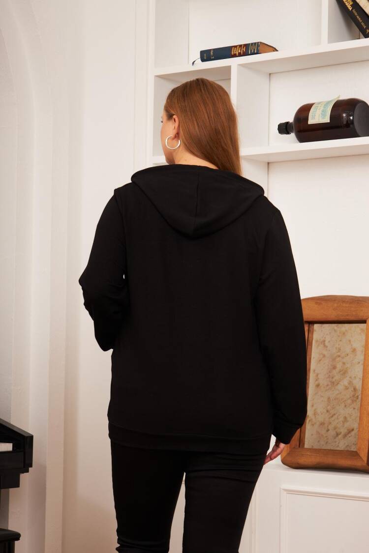 Casual Plus Size Sport Sweatshirt