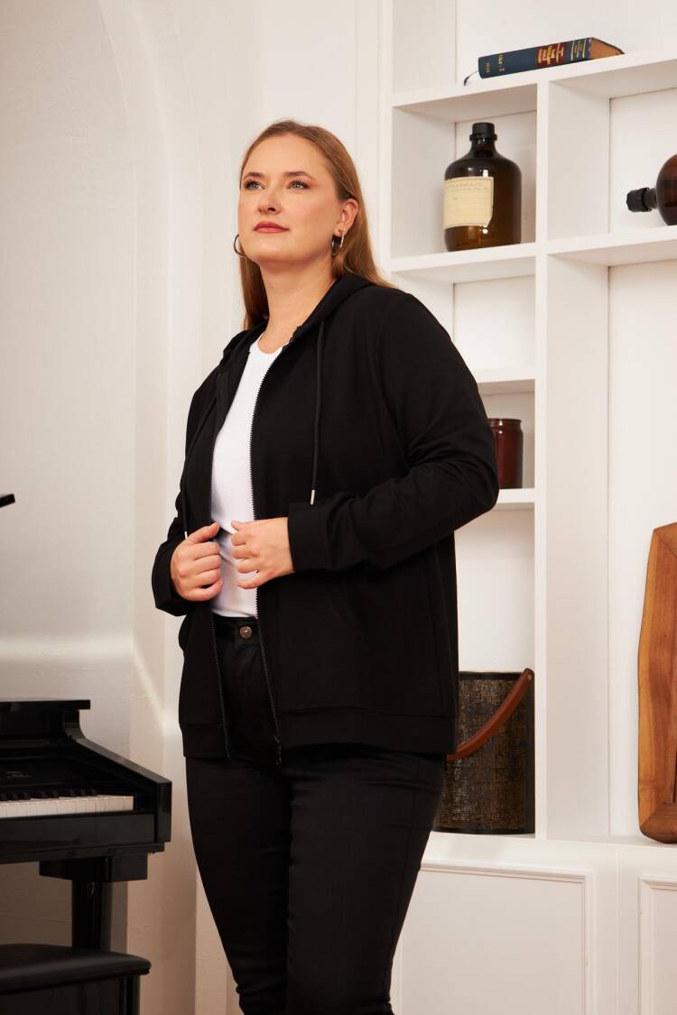 Casual Plus Size Sport Sweatshirt