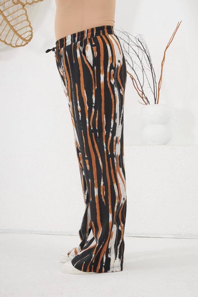 Casual Plus Size Palazzo Pants