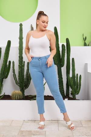High Waist Mom Skinny Jeans