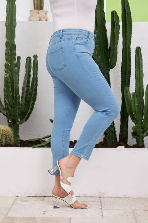 High Waist Mom Skinny Jeans