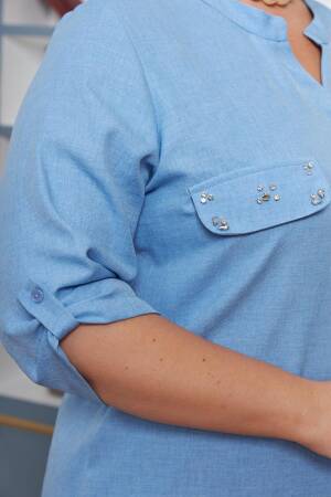 Modest Plus Size Casual Elegant Shirt