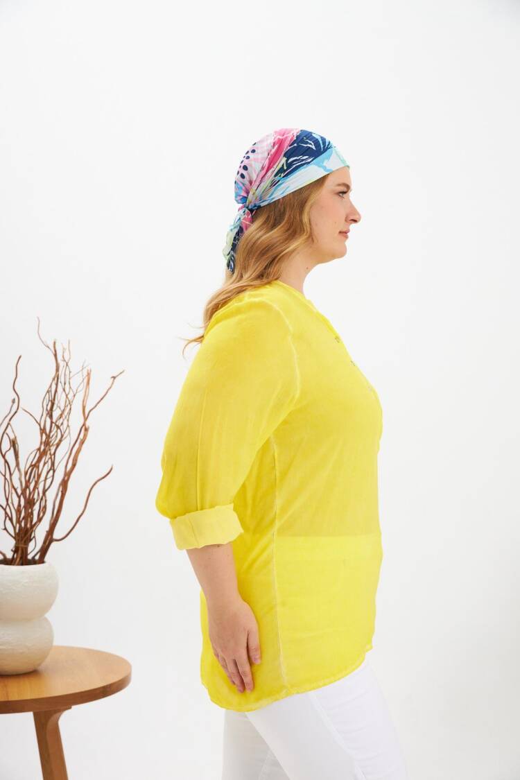 Plus Size Casual Modest Blouse