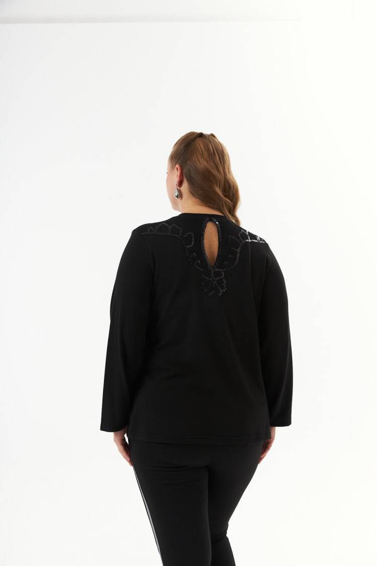 Plus Size V-Neck Elegant Blouse