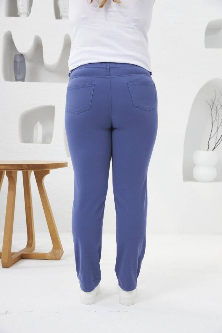 Plus Size Casual Preppy Mom Pants