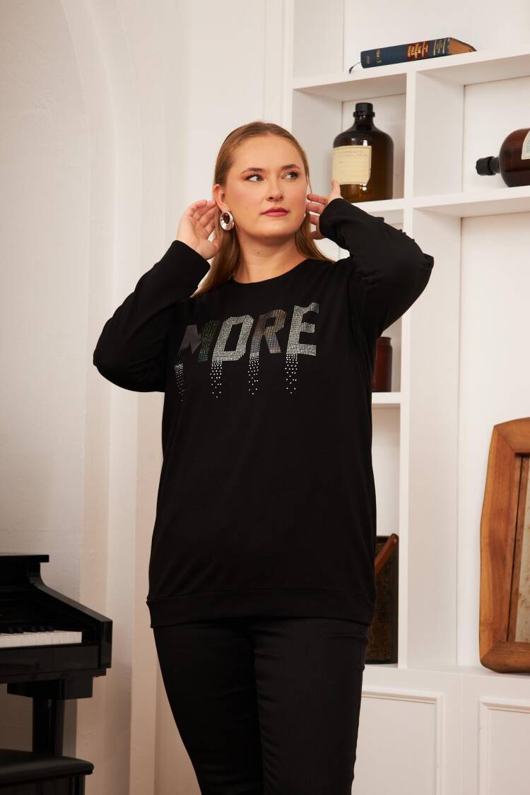 Plus Size Casual Sweatshirt