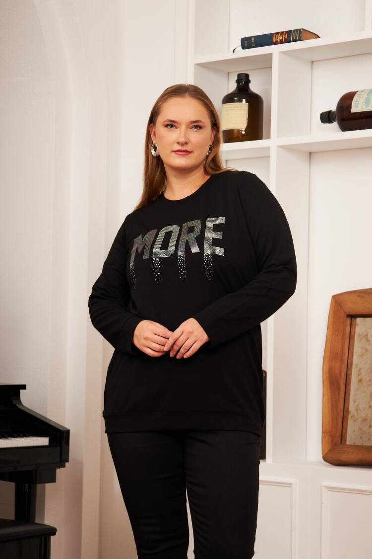 Plus Size Casual Sweatshirt
