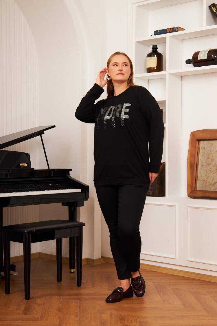 Plus Size Casual Sweatshirt