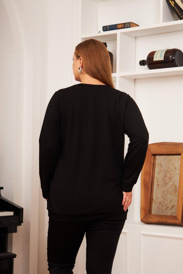 Plus Size Casual Sweatshirt