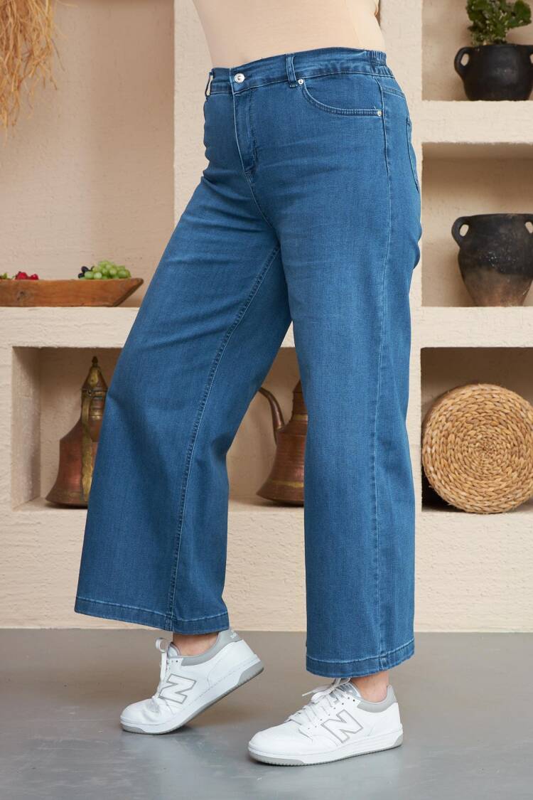 Casual Plus Size Mom Jeans