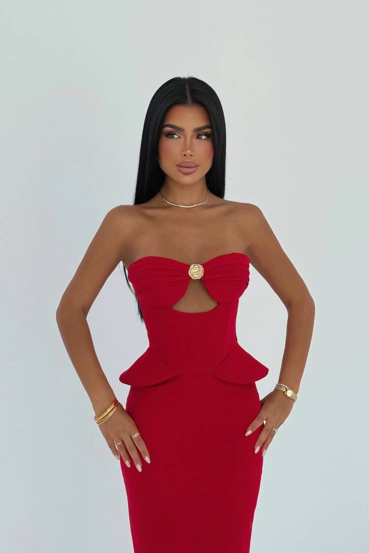 Strapless Sexy Elegant Bodycon Dress