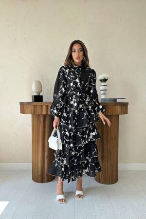 Floral Modest Elegant Maxi Dress