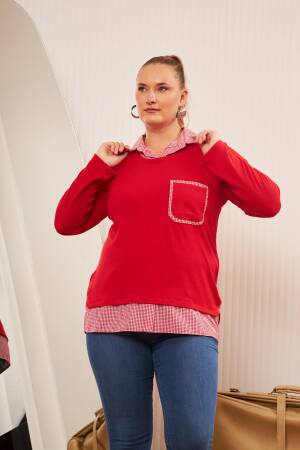 Plus Size Casual Blouse