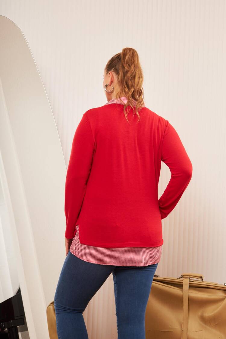 Plus Size Casual Blouse