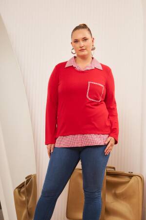 Plus Size Casual Blouse