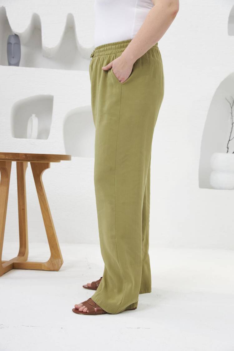 Plus Size Casual Palazzo Pants