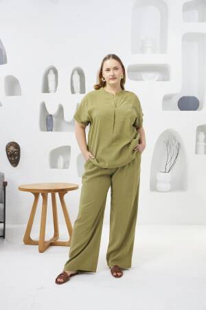 Plus Size Casual Palazzo Pants