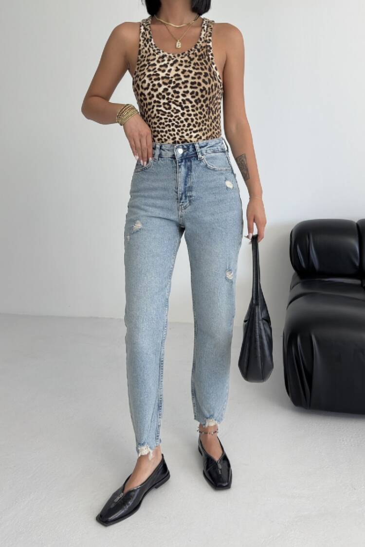 Casual Streetwear Vintage Sexy Retro Jeans