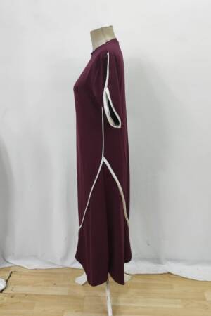 Elegant A-Line Midi Dress