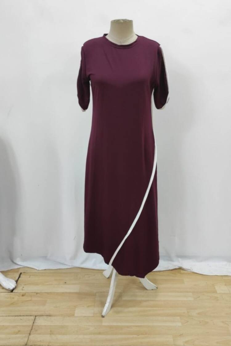 Elegant A-Line Midi Dress