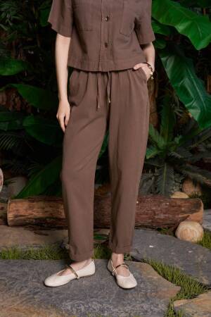 Casual Modest Tapered Carrot Pants