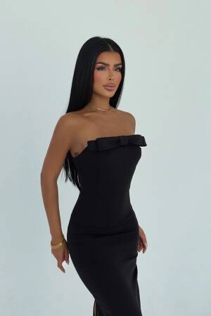 Bodycon Strapless Maxi Dress