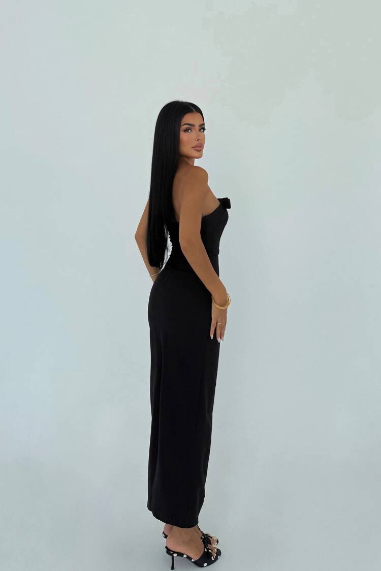 Bodycon Strapless Maxi Dress